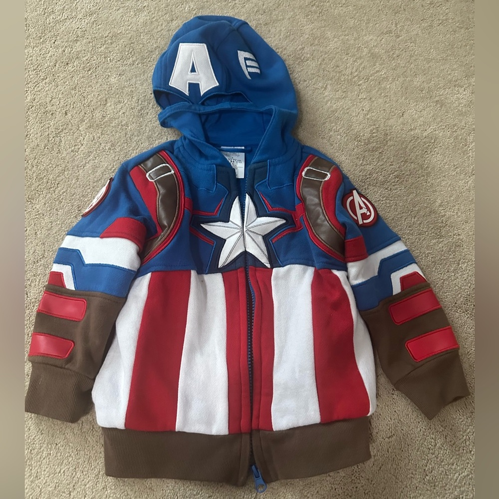 Disney Store Caption America Sweatshirt
